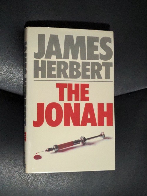 James Herbert The Jonah UK New English Library Hardcover Near Fine Condition