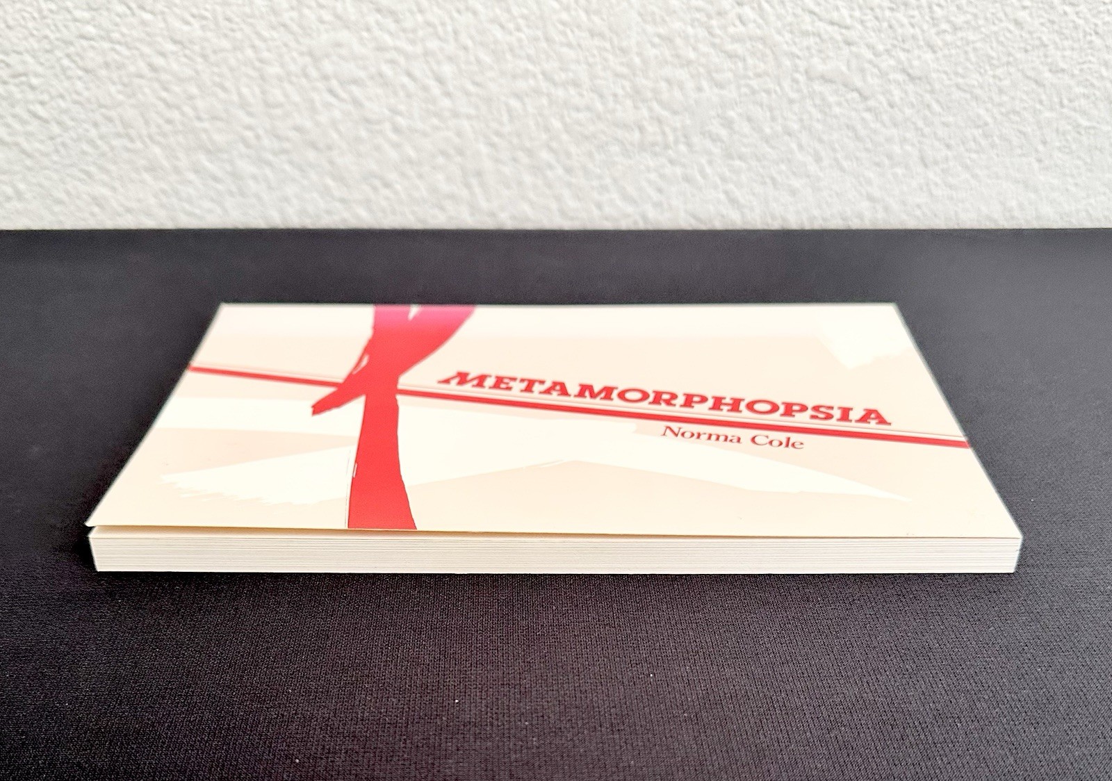 SIGNED Association Copy Metamorphopsia 1988 Norma Cole Inscribed Susan Griffin