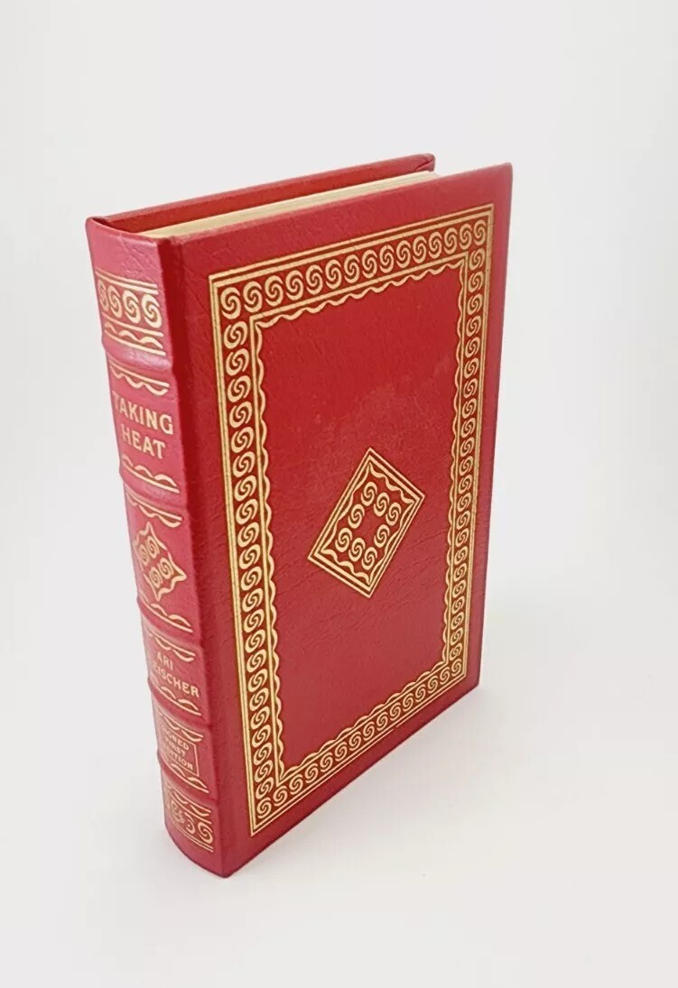 Ari Fleischer TAKING HEAT Signed Easton Press 1st Ed. 2006 #484 Certificate