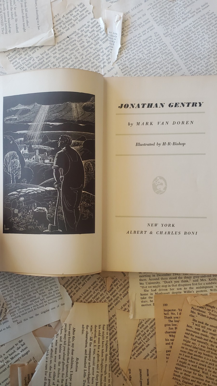 Jonathan Gentry by Mark Van Doren (Vintage – 1931)