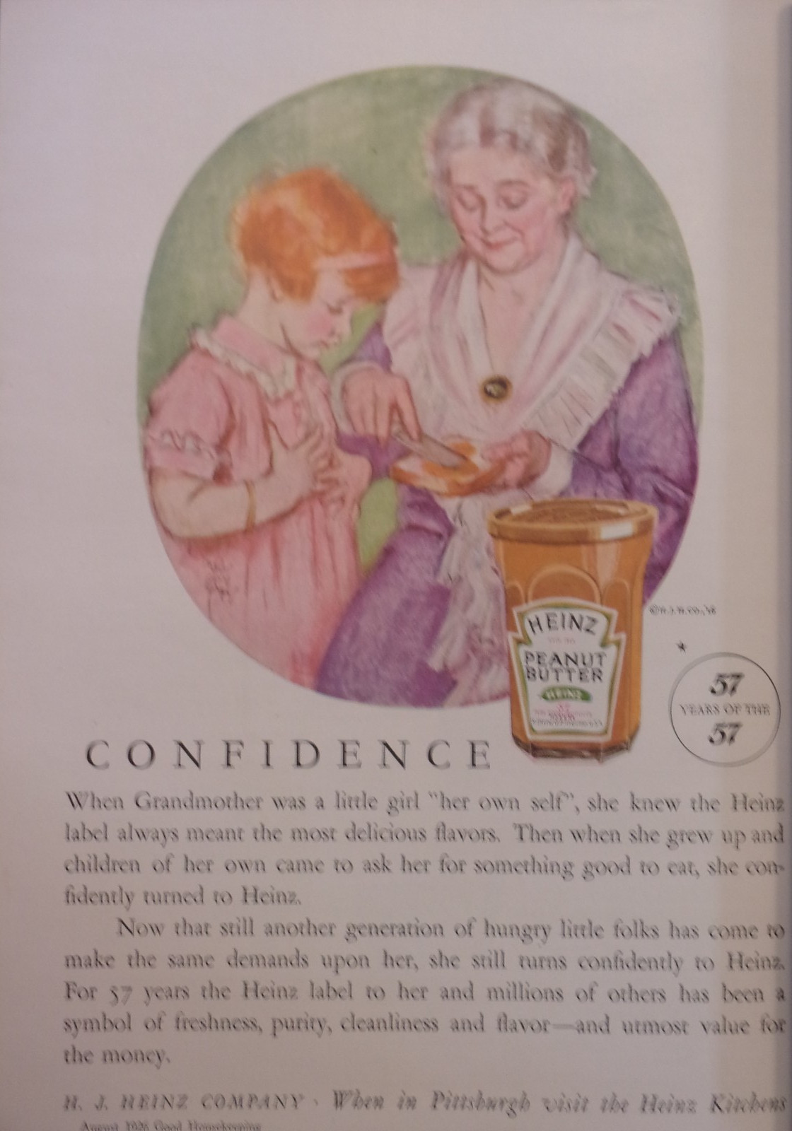 Complete Aug. 1926 GOOD HOUSEKEEPING MAGAZINE w/Jessie Wilcox Smith Illus. Cover