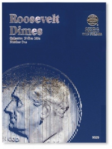 WHITMAN COIN FOLDER # 9029 ROOSEVELT DIMES