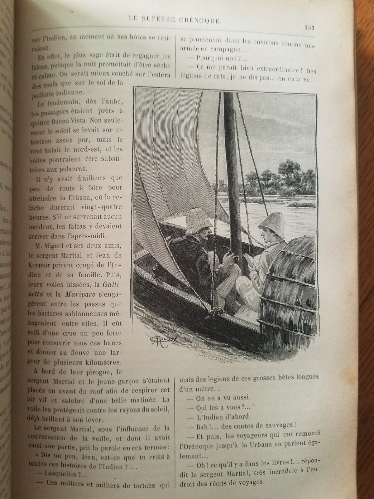 Jules Verne: Le Superbe Orenoque 1898 Collection Hetzel Magasin VII/VIII Paris