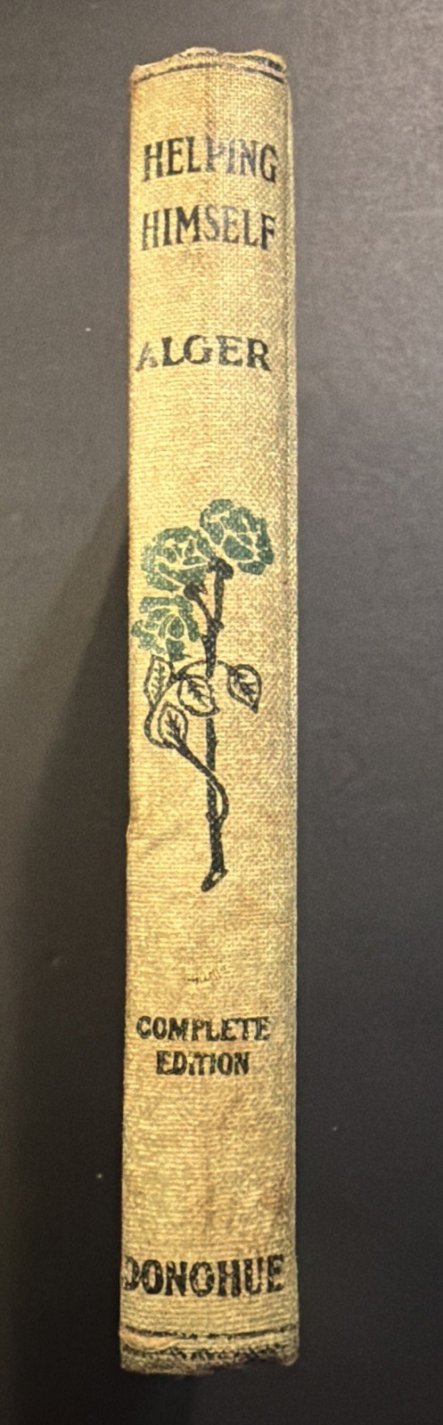 Helping Himself by Horatio Alger Jr., M.A. Donahue & Co – 1886