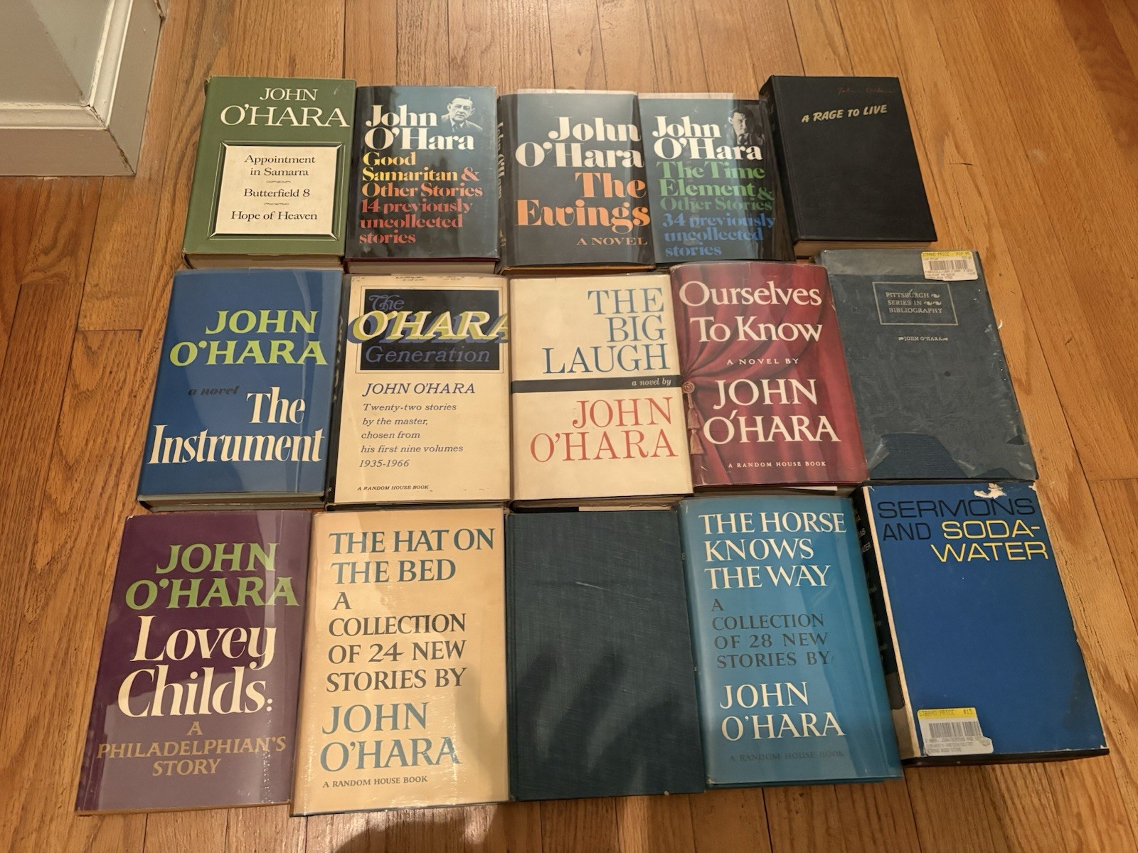 LOT 17 John O’Hara HC Books Mostly 1st Print & 1st Edition 14 Books 1 BoxSet (3)