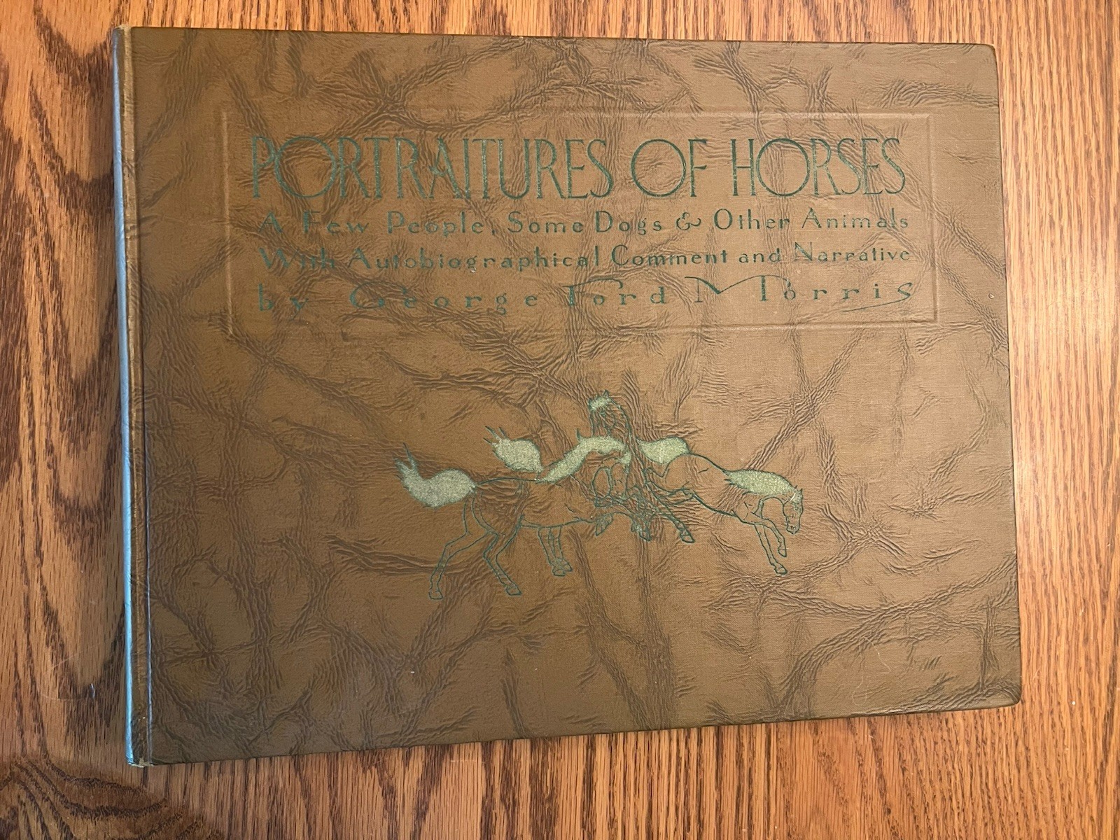 Portraitures of Horses by George Ford Morris Equestrian Art HC 1952 Beautiful!