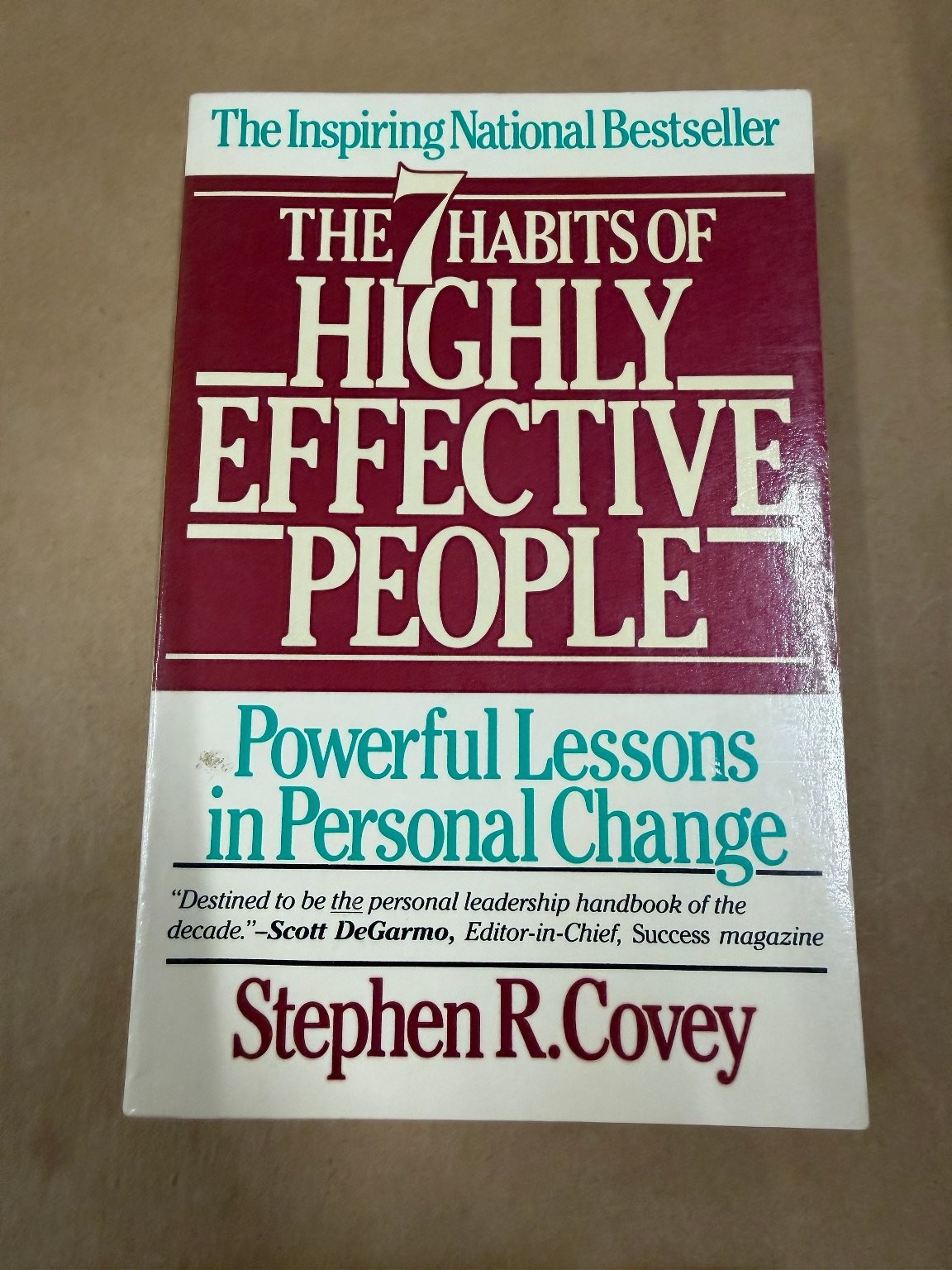The 7 Habits of Highly Effective People Stephen R. Covey Self-Help Leadership