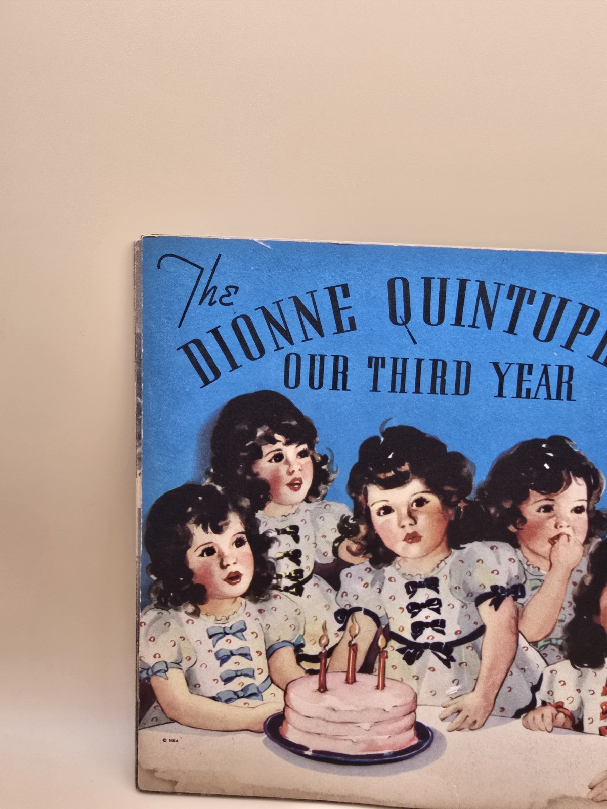Vintage 1937 Dionne Quintuplets ‚Our Third Year‘ Booklet David McKay Original