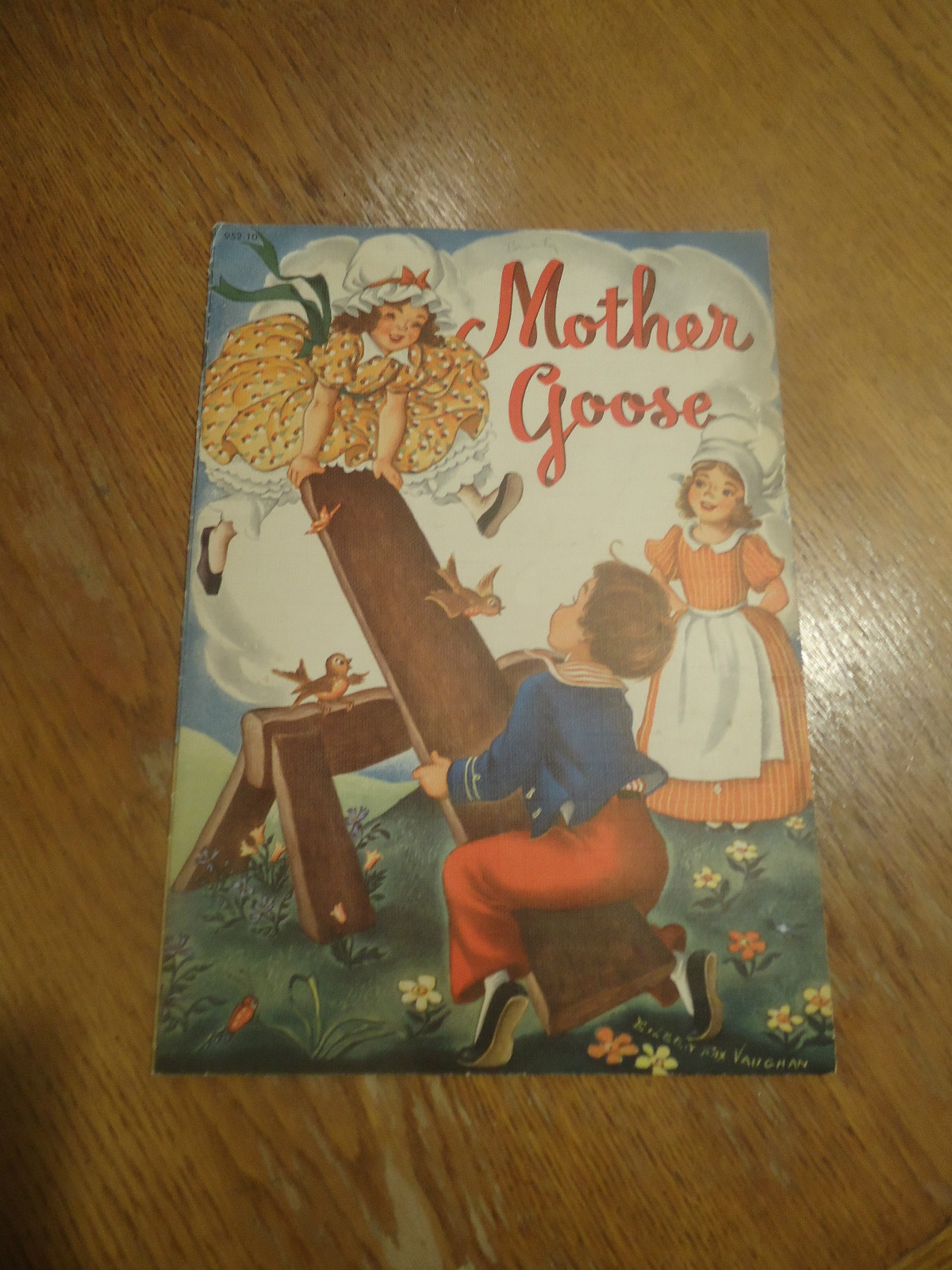 „Mother Goose“ vintage 1949 Whitman publication. Eileen Fox Vaughan artist