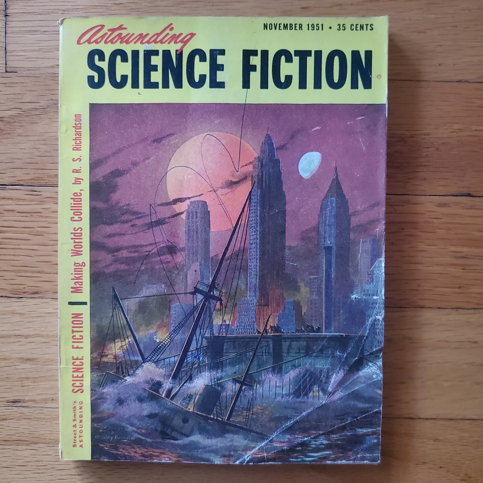 Astounding Science Fiction HB Fyfe Frank Robinson Hal Clement November 1951
