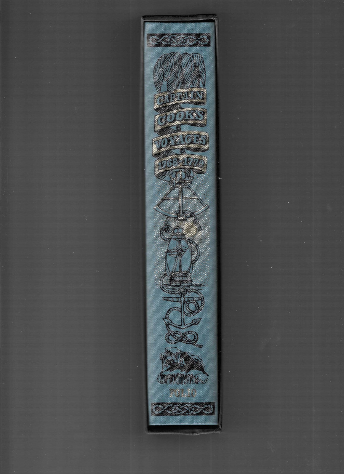Folio Society Captain Cooks Voyages 1768 – 1779 Williams 1997 1st Printing Good