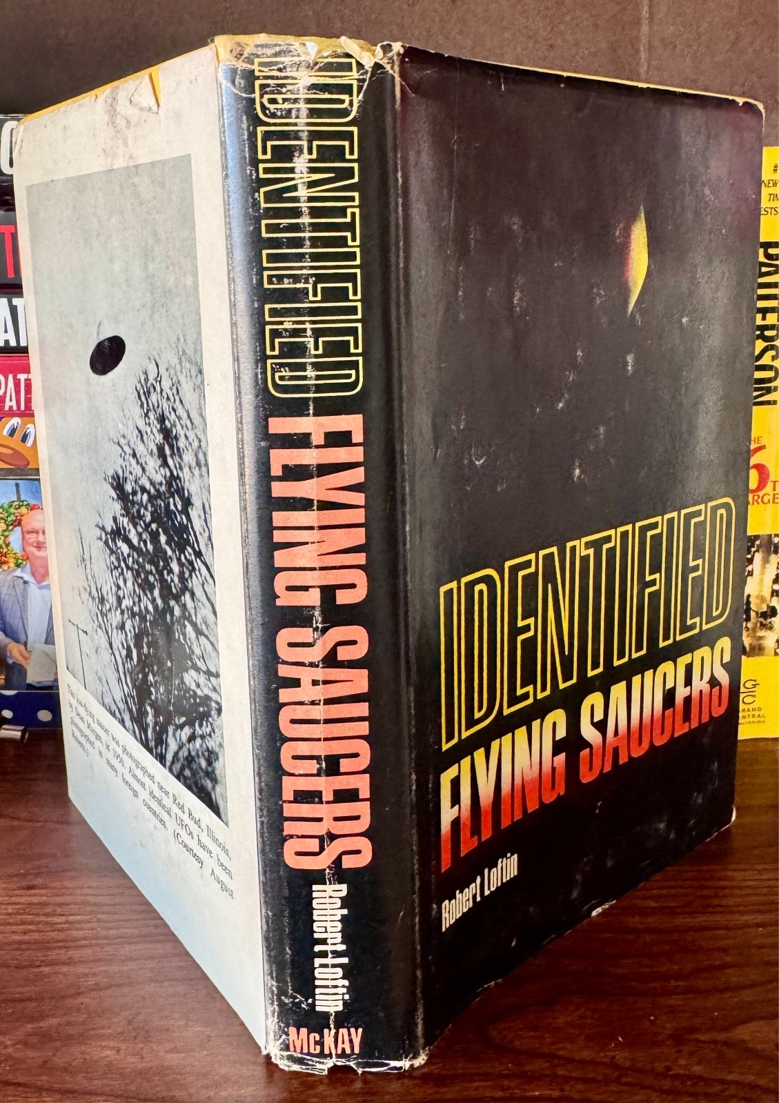 Identified Flying Suacers Robert Loftin 1978 1st Edition Free Ship HC DJ