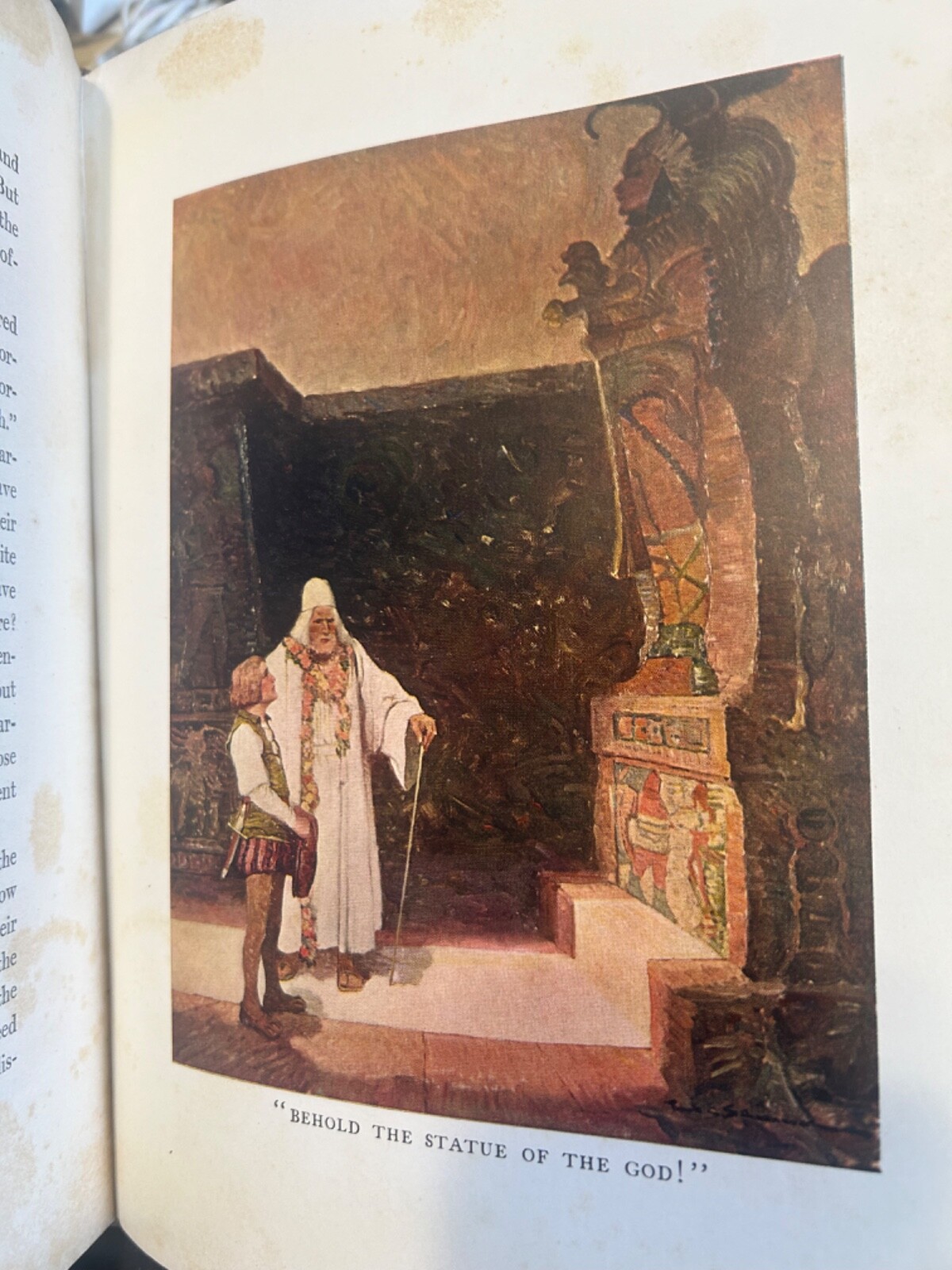 Virginia Watson WITH CORTES THE CONQUEROR Illust’d by SCHOONOVER 1917 HC (bb65)