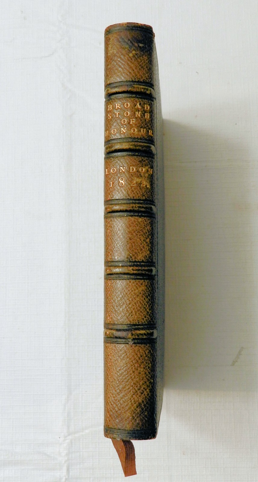 1822, The Broad Stone of Honour by Kenelm Henry Digby, LEATHER EX, RARE 1st ED!