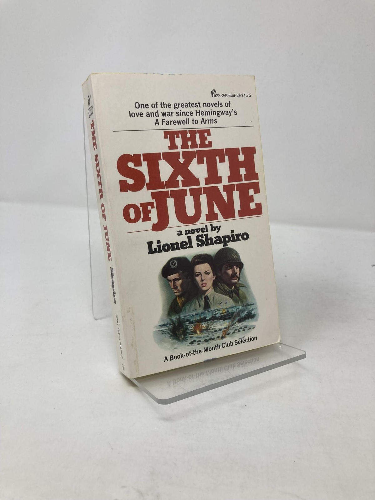 The Sixth of June by Lionel Shapiro First 1st Edition VG PB