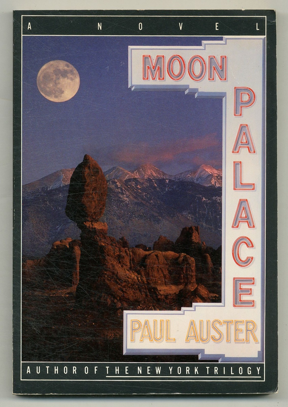 Paul AUSTER / Moon Palace 1st Edition 1989