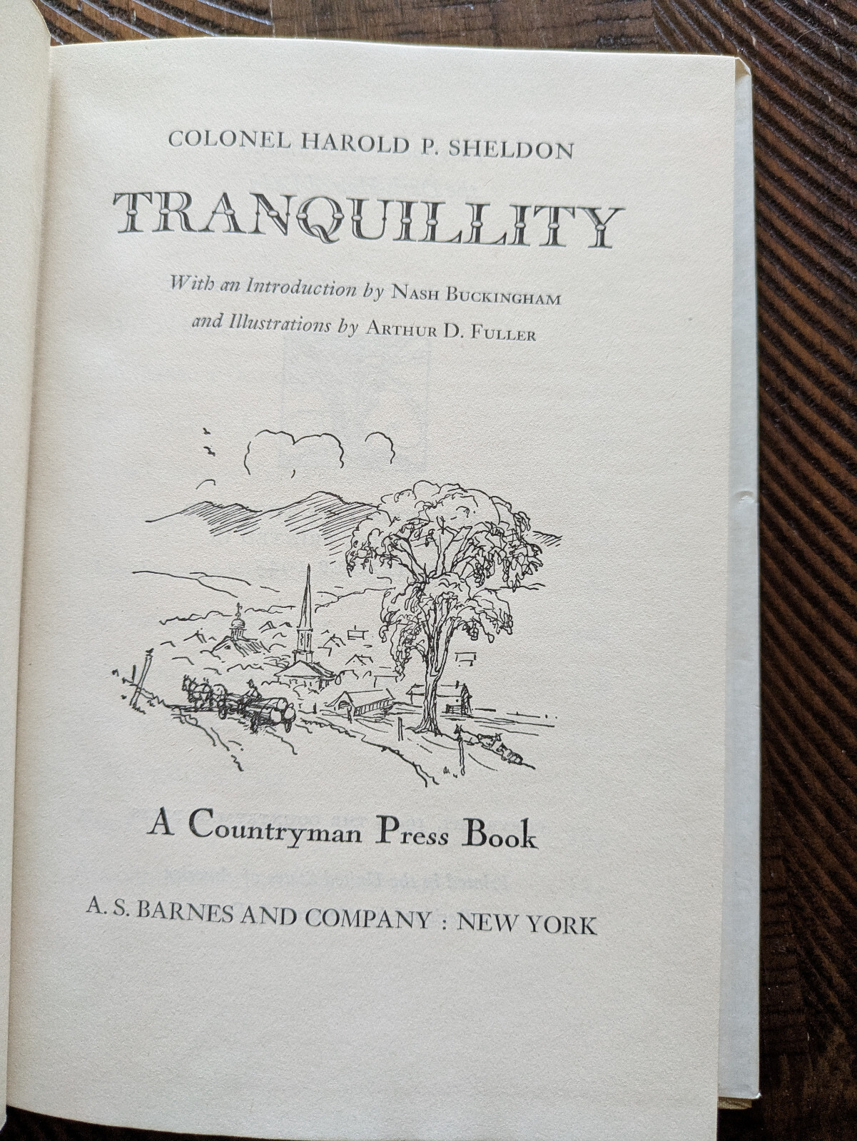 Tranquillity: 3 Volume Box Set | Col. Harold P. Sheldon | 1945 Hardcovers