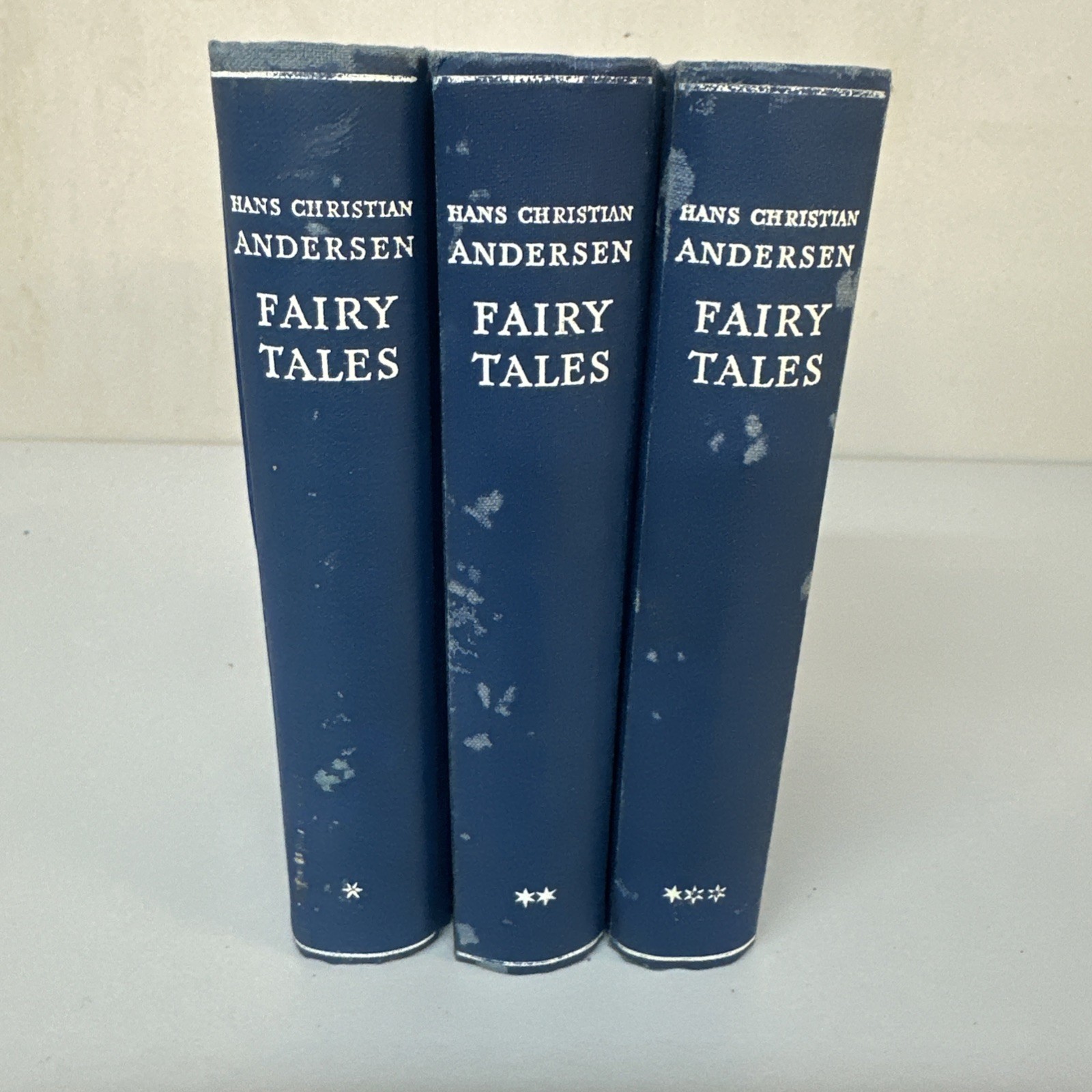 Hans Christian Andersen Fairy Tales Export Edition 3 Volume Odense Denmark 1957