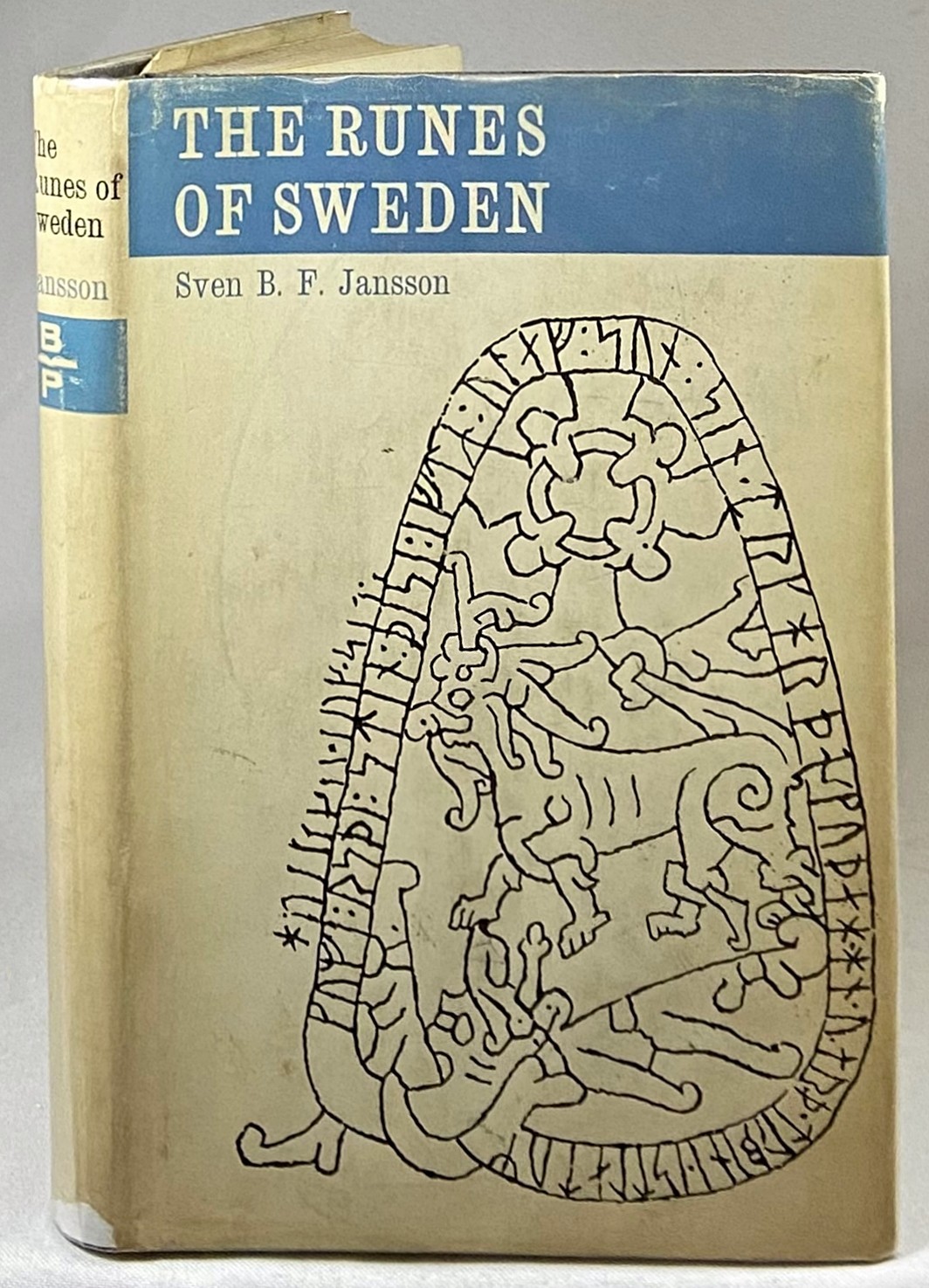 1962 THE RUNES OF SWEDEN Anthropology SVEN JANSSON Archeology SIGNED BY AUTHOR