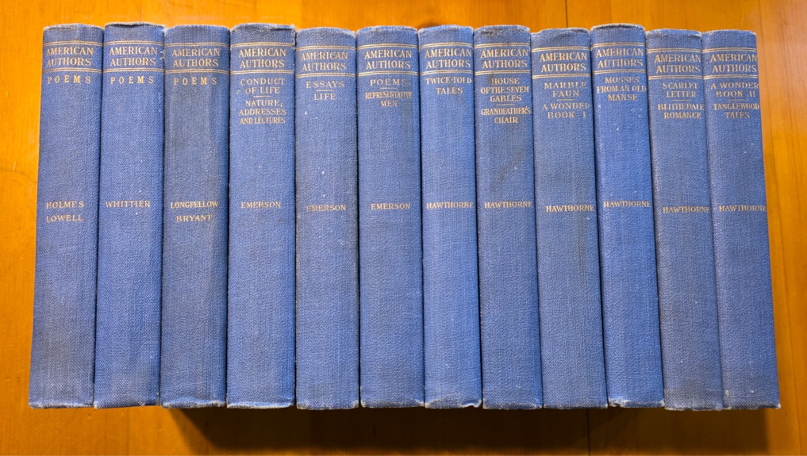 American Authors In Prose and Poetry 1903- 12 Volume Collection