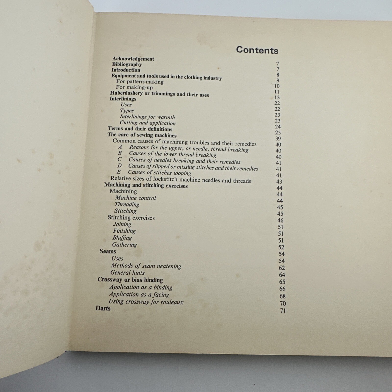 Dressmaking Techniques For Trade Students By Winifred Clark 1970