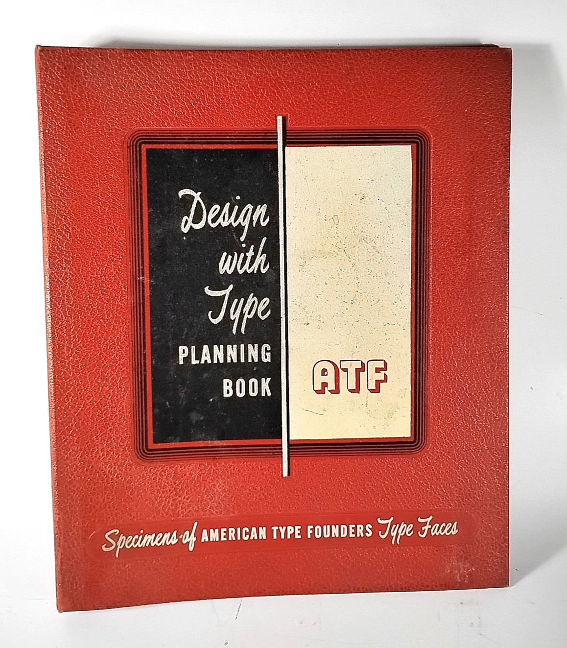 1955 American Type Founders „Design with Type“ Planning Book VINTAGE