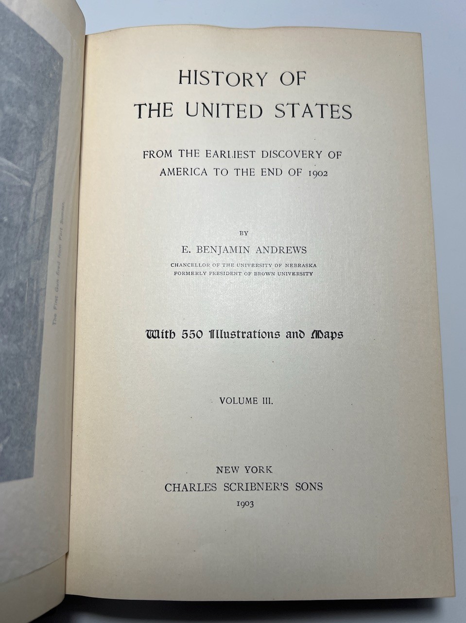 History of the United States – E. Benjamin Andrews 5 Vols HC 1903 Illustrated