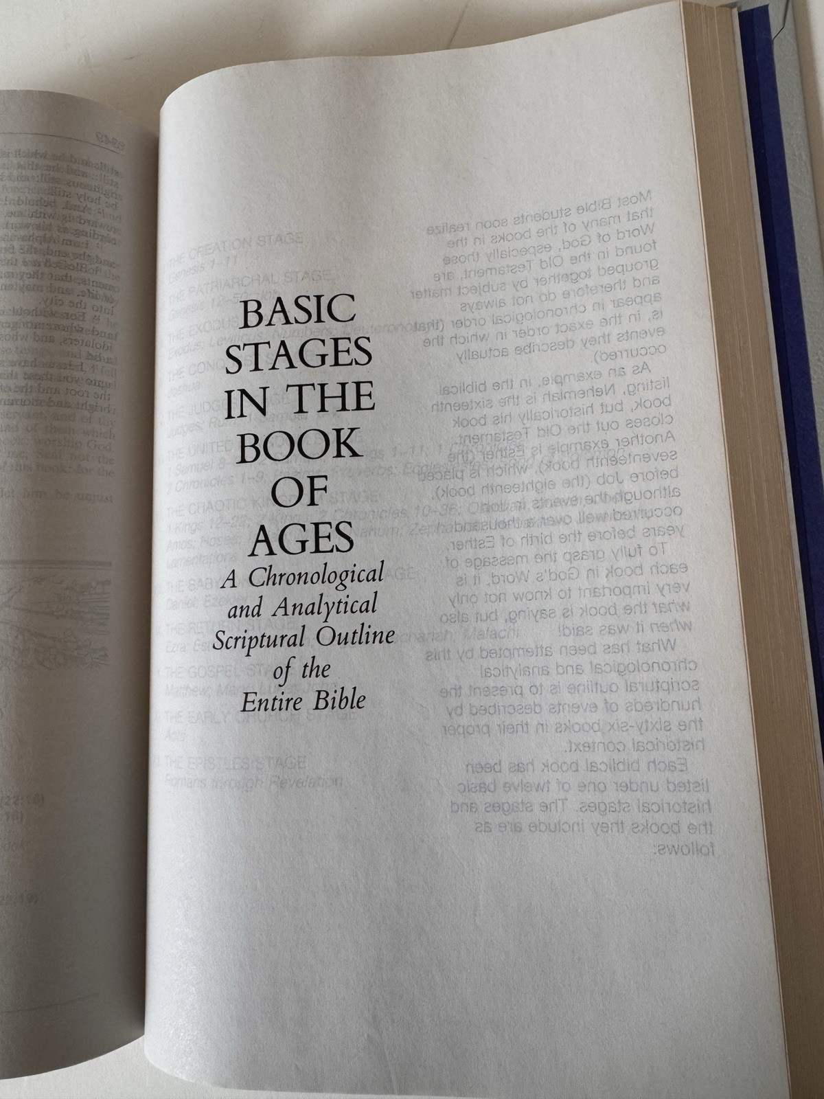 The Visualized Bible KJV Willmington Large Format 2nd Printing 1985 Red Letter