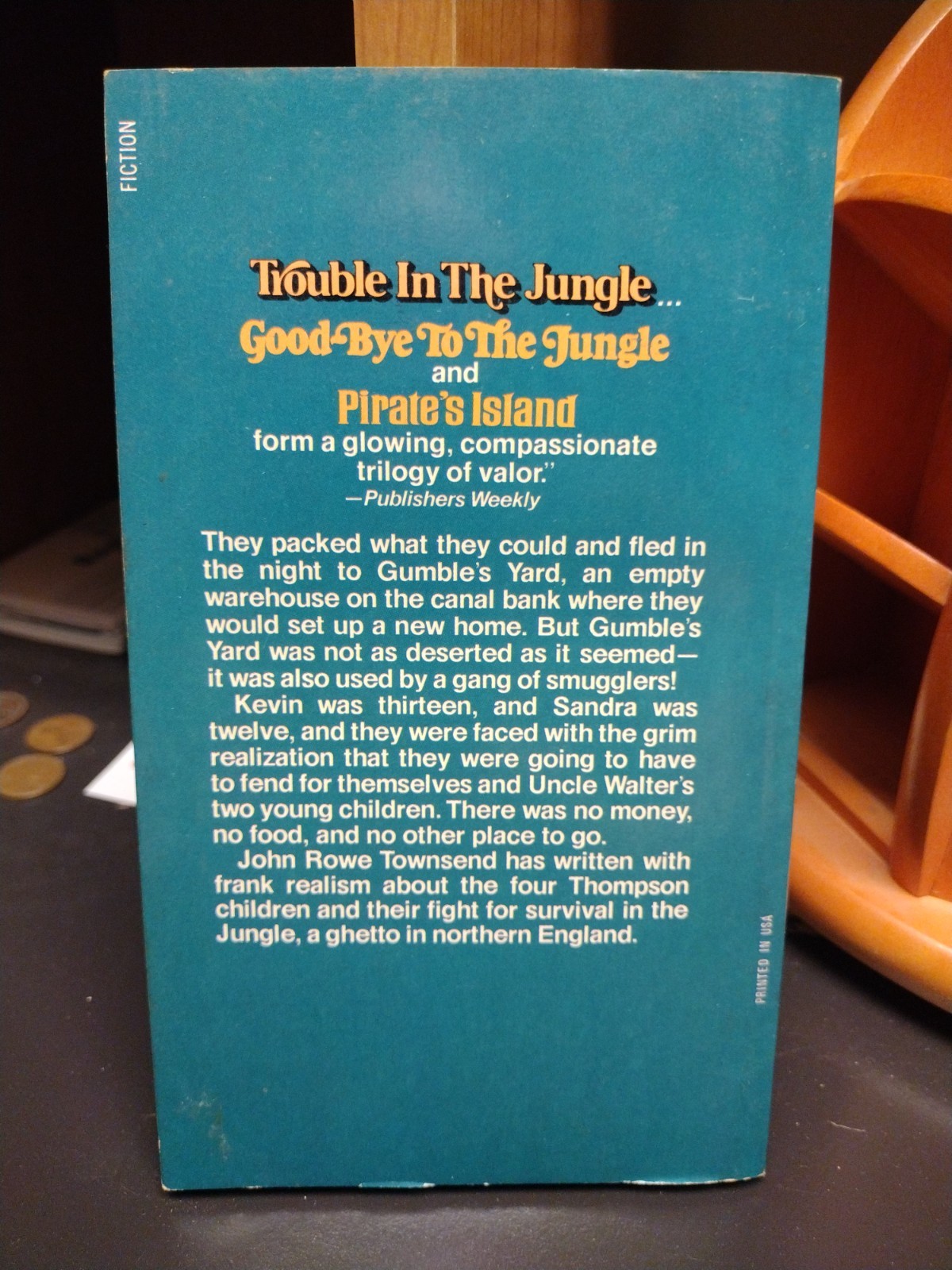 Trouble in the Jungle John Rowe Townsend First Dell Laurel-Leaf Books Printing