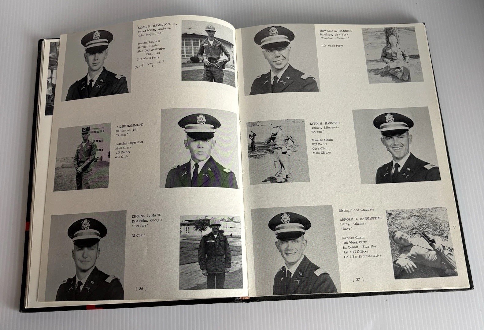 Army Officer Candidate School Class Book 1962 Miami Florida