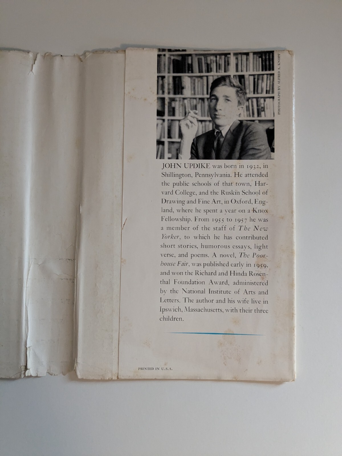 Rabbit Run – John Updike First Edition, 1st State 1960