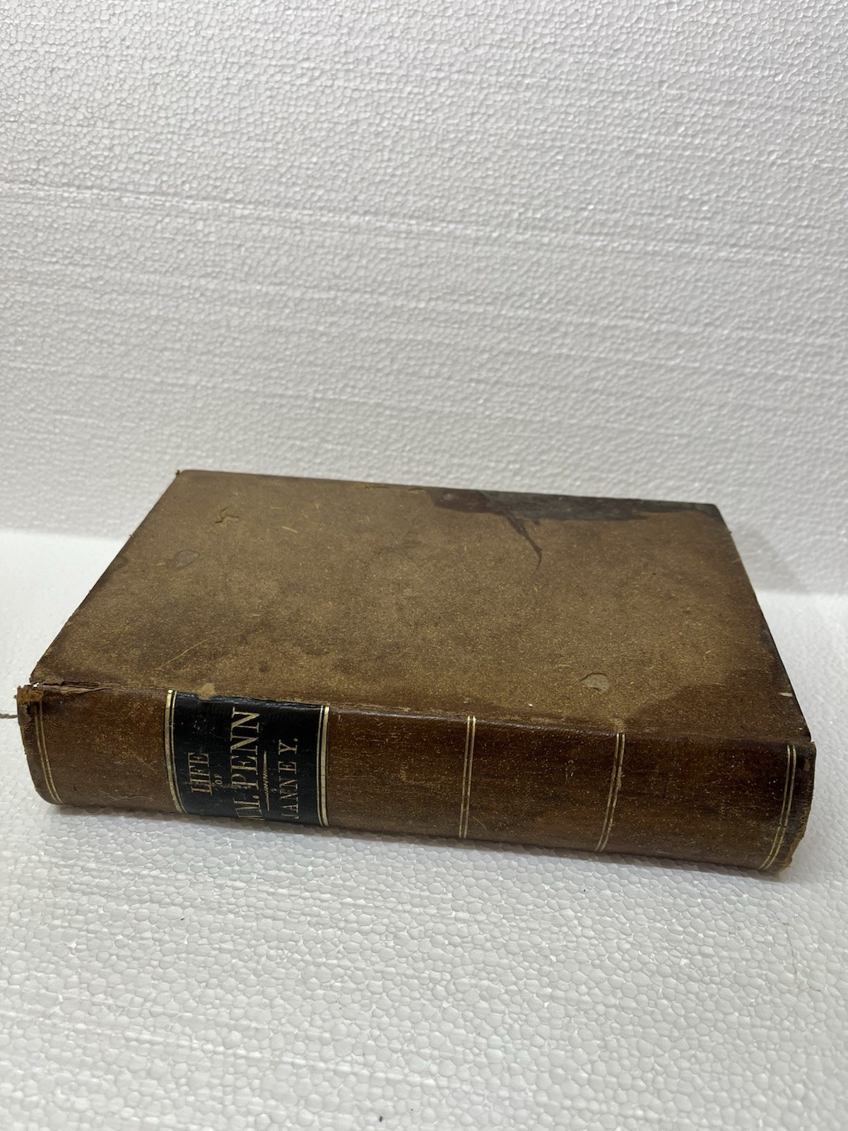 Janney LIFE OF WILLIAM PENN Correspondence 1852 Biography Quaker Pennsylvania