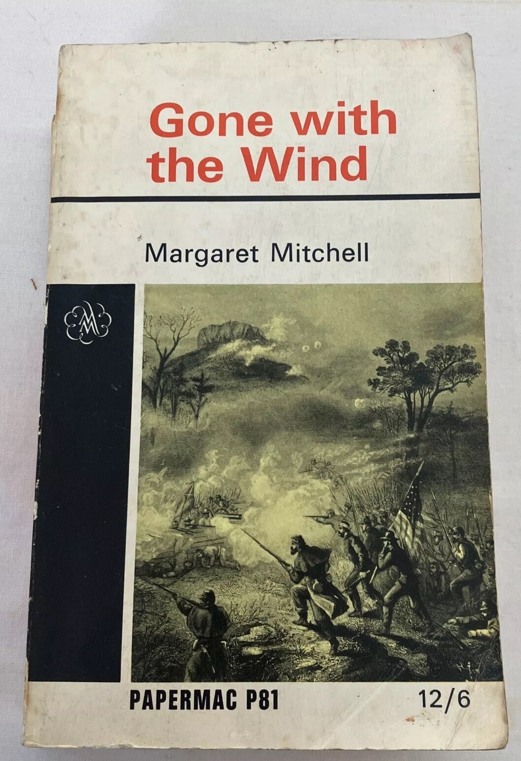 Gone With The Wind Margaret Mitchell Pocket Paper Mac Classic 1966 F1