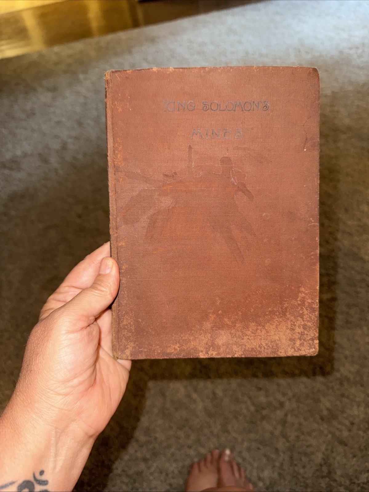 King Solomon’s Mines H. Rider Haggard 1891 Hardcover John B. Alden, Publisher