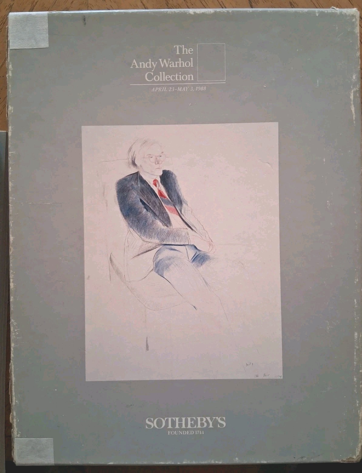 The Andy Warhol Collection Sotheby’s Complete 6 Volumes with Box