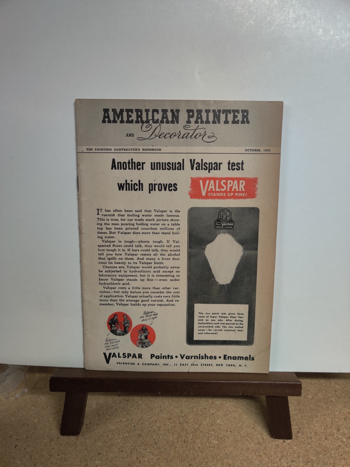American Paint JOURNAL October 1945,AMERICAN Painter And Decorator