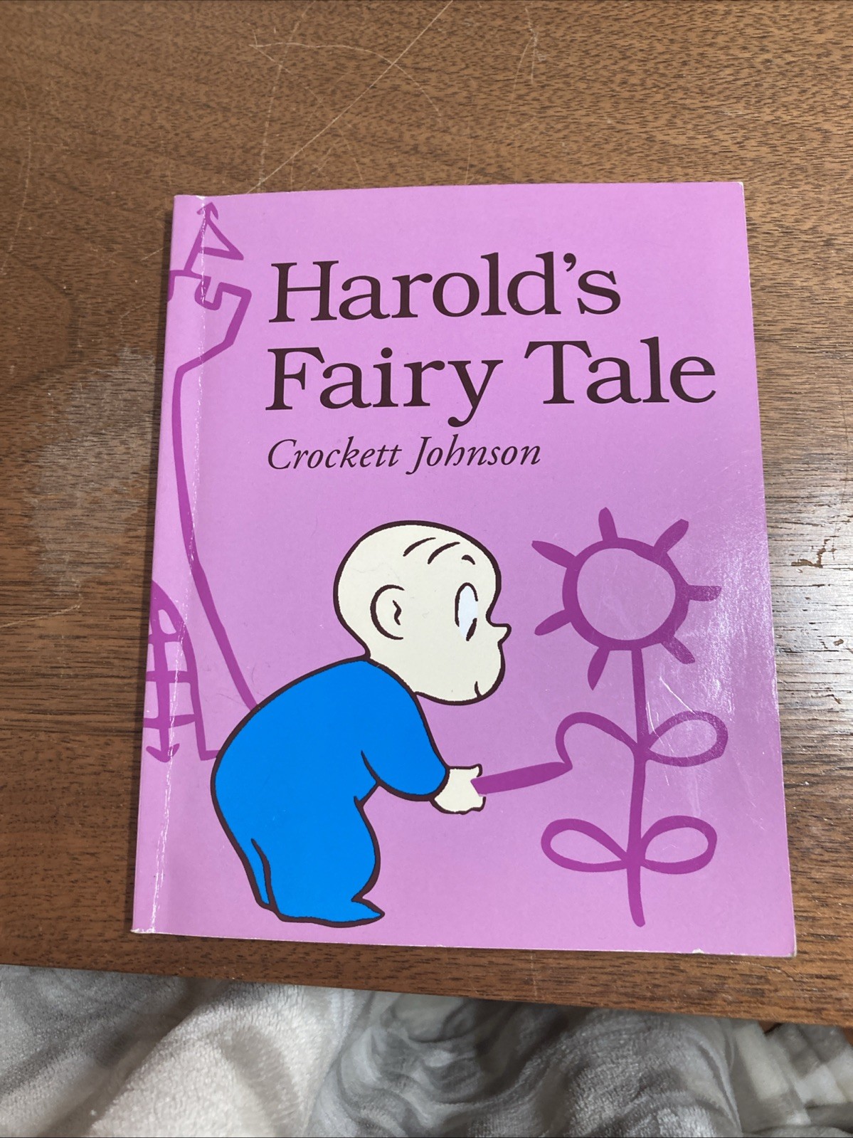Harold’s Fairy Tale Crockett Johnson Vintage Children’s Book 1956 Modern Reprint