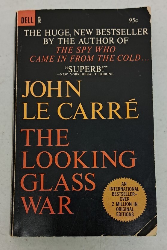 Vintage Dell 1st Ed, 1st Print. The Looking Glass War, John Le Carre #5.3.55