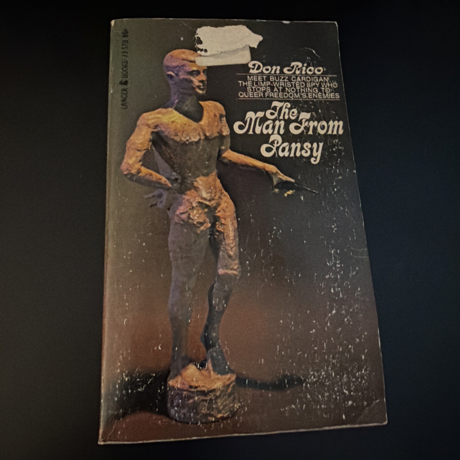 Lancer Books, The Man From Pansy by Don Rico, 1st Print, Vintage Paperback 1967!