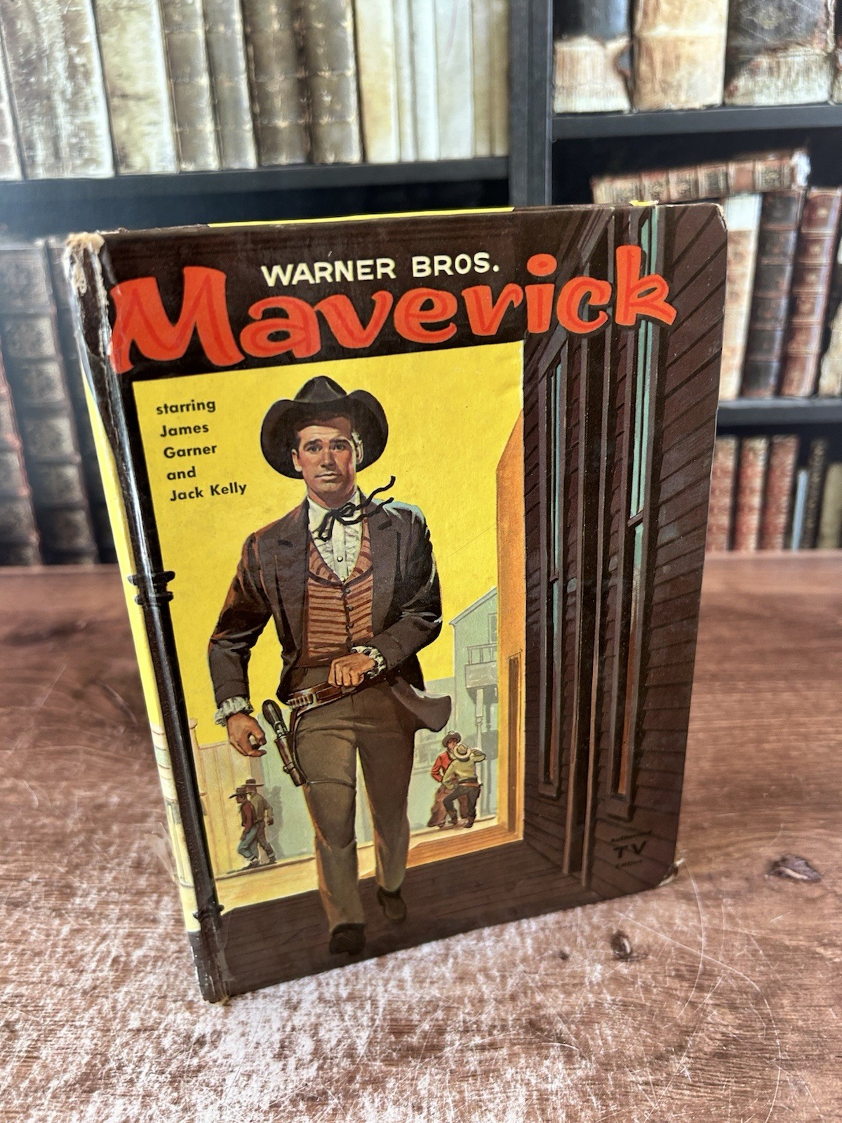 MAVERICK By CHARLES I COOMBS Whitman HC 1959 Starring James Garner & Jack Kelly
