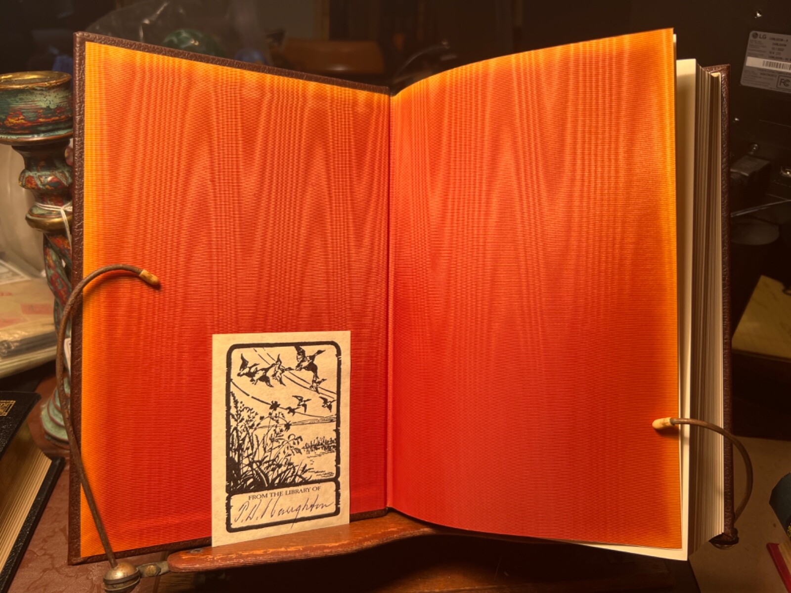 HTF Fine Leather Decorated 1976 Select Letters William Faulkner 1st Edition Gift