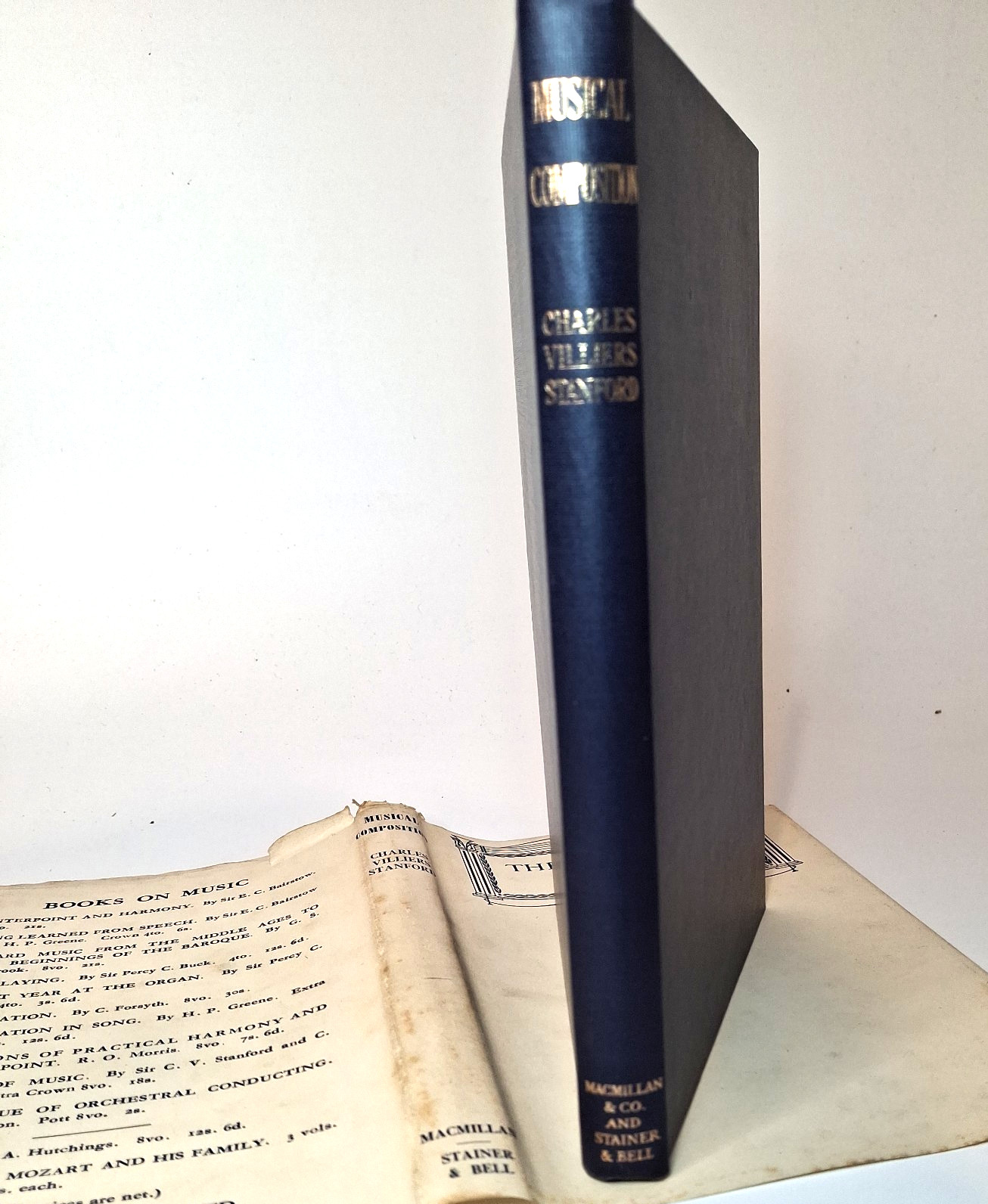 Musical Composition – Charles Villiers Stanford – 1949 Macmillan & Co – Theory