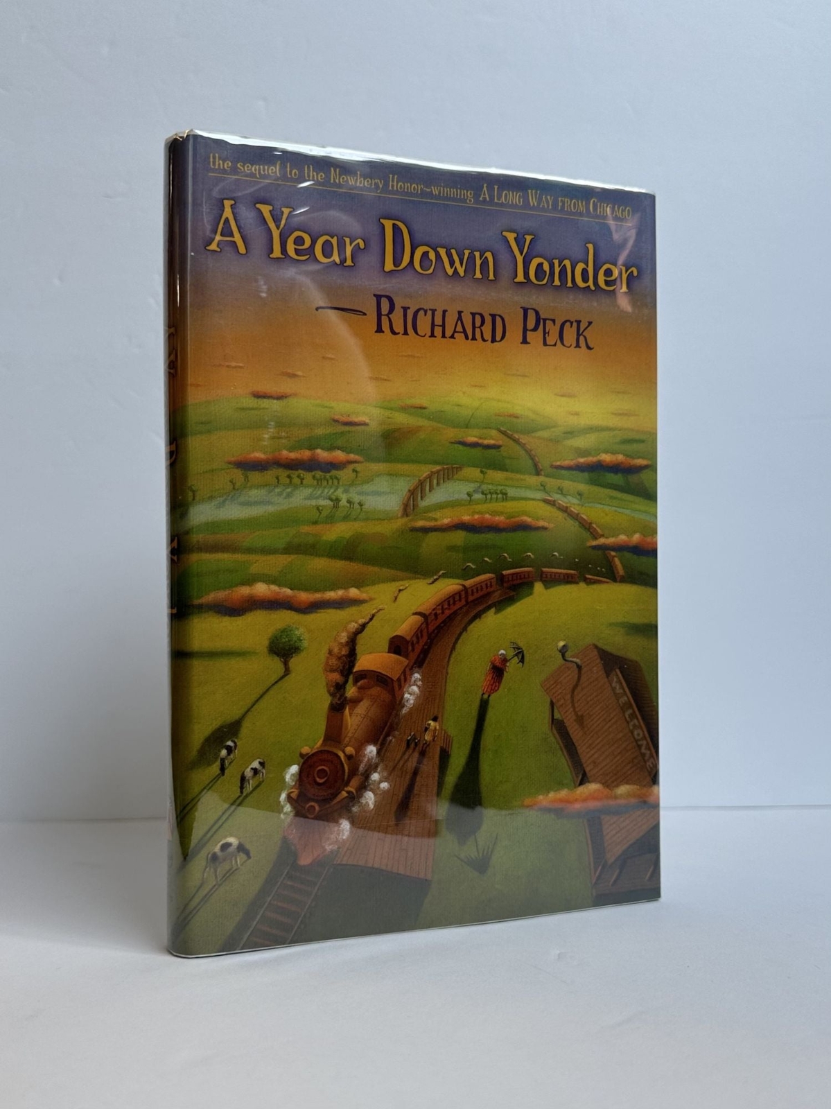Richard Peck / A YEAR DOWN YONDER Signed 1st Edition 2000