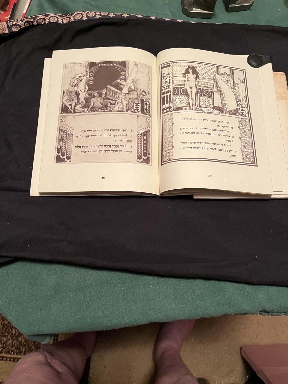 Song of Songs F. Kupka-Text in English and Hebrew – Good Condition RARE!