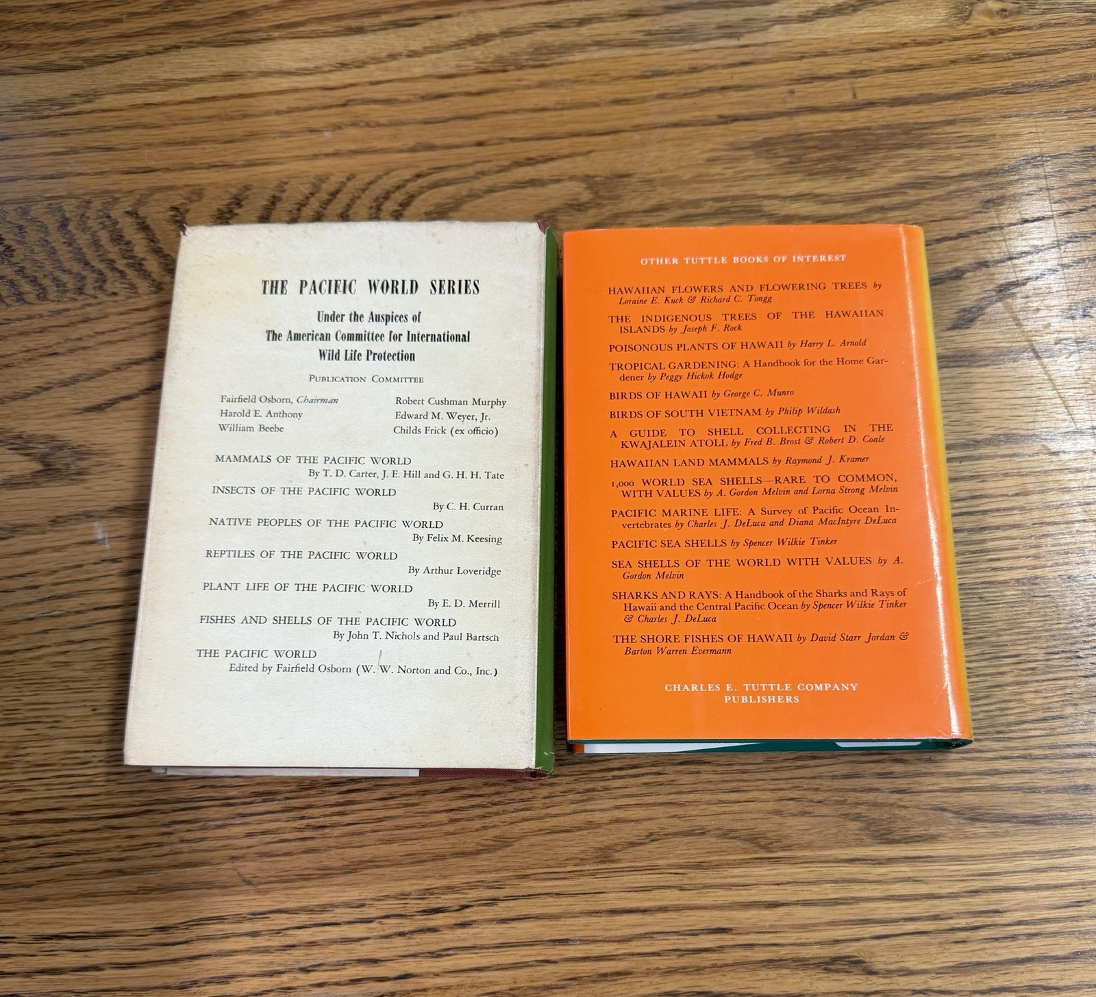 Plant Life of the Pacific World Merrill 1947 MacMillan 1981 Tuttle HC DJ books