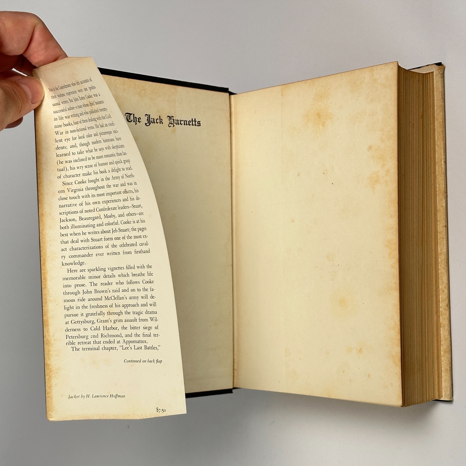 1959 Civil War Confederate Memoir ‚Wearing of the Gray‘ Cooke (Hardcover)