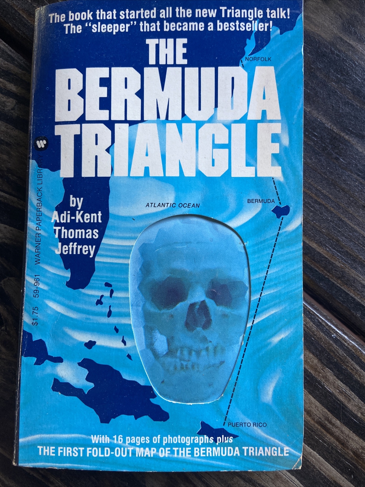 The Bermuda Triangle by Adi-Kent Thomas Jeffrey, 1975, 1st printing, paperback