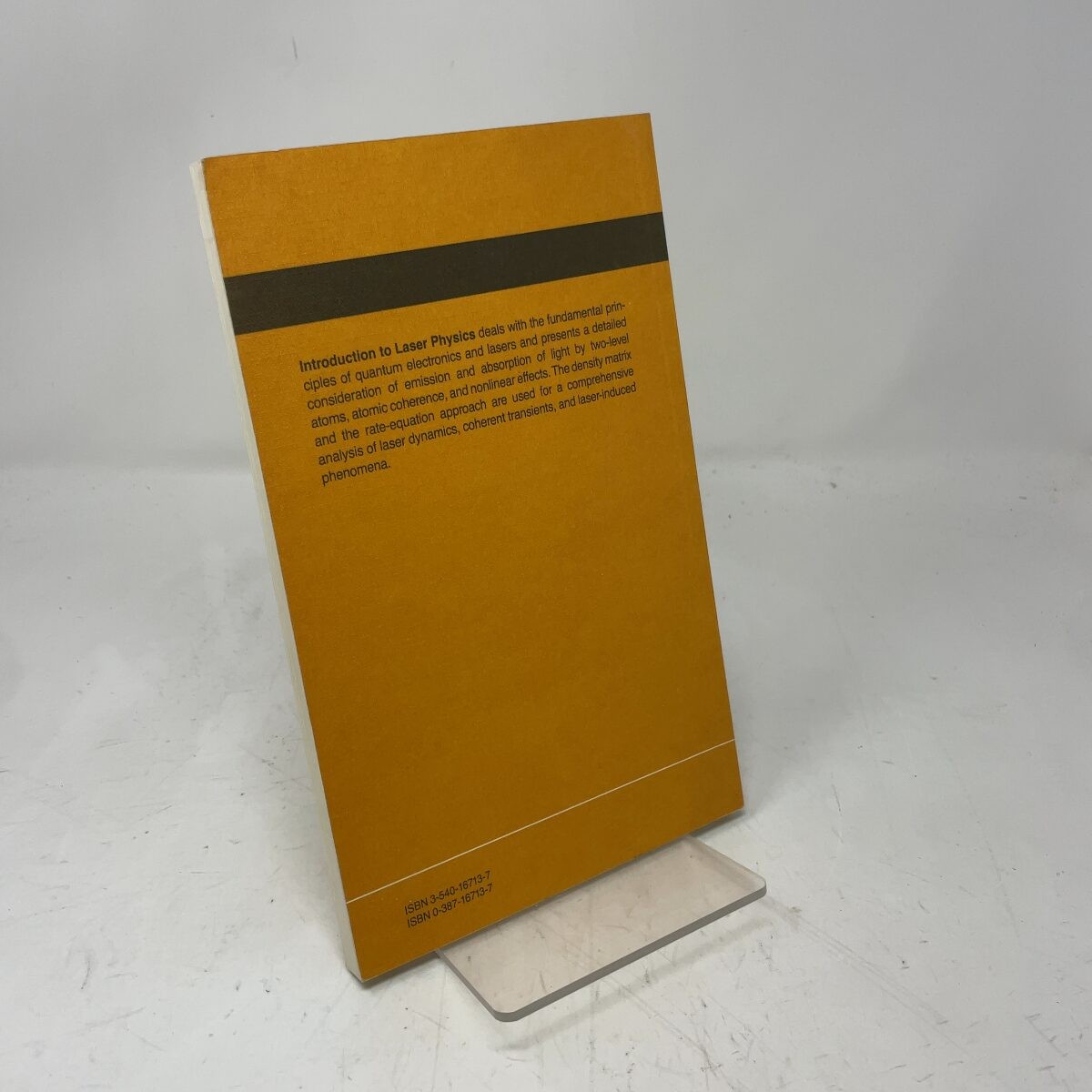 Introduction to Laser Physics (Springer Series in Optical Sciences) by K.Shimoda