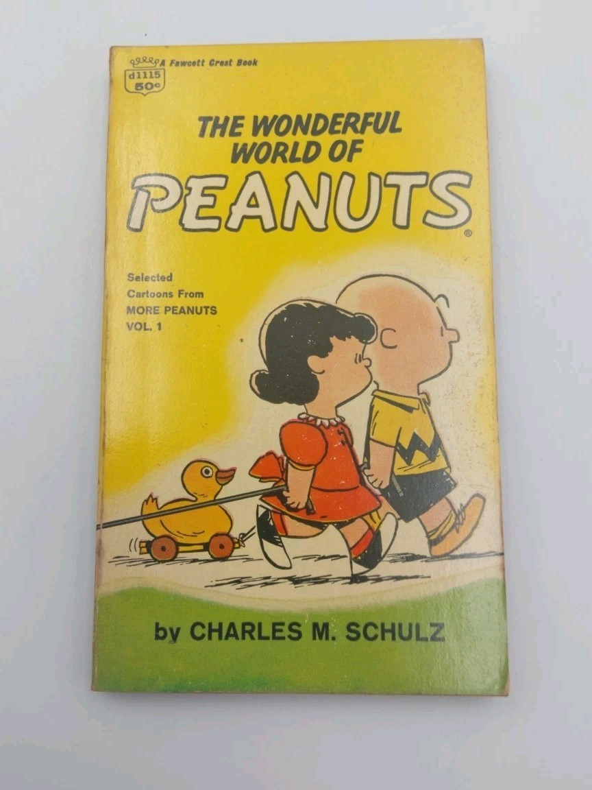 The Wonderful World of Peanuts Charles M. Schulz 1954 Fawcett Crest Books