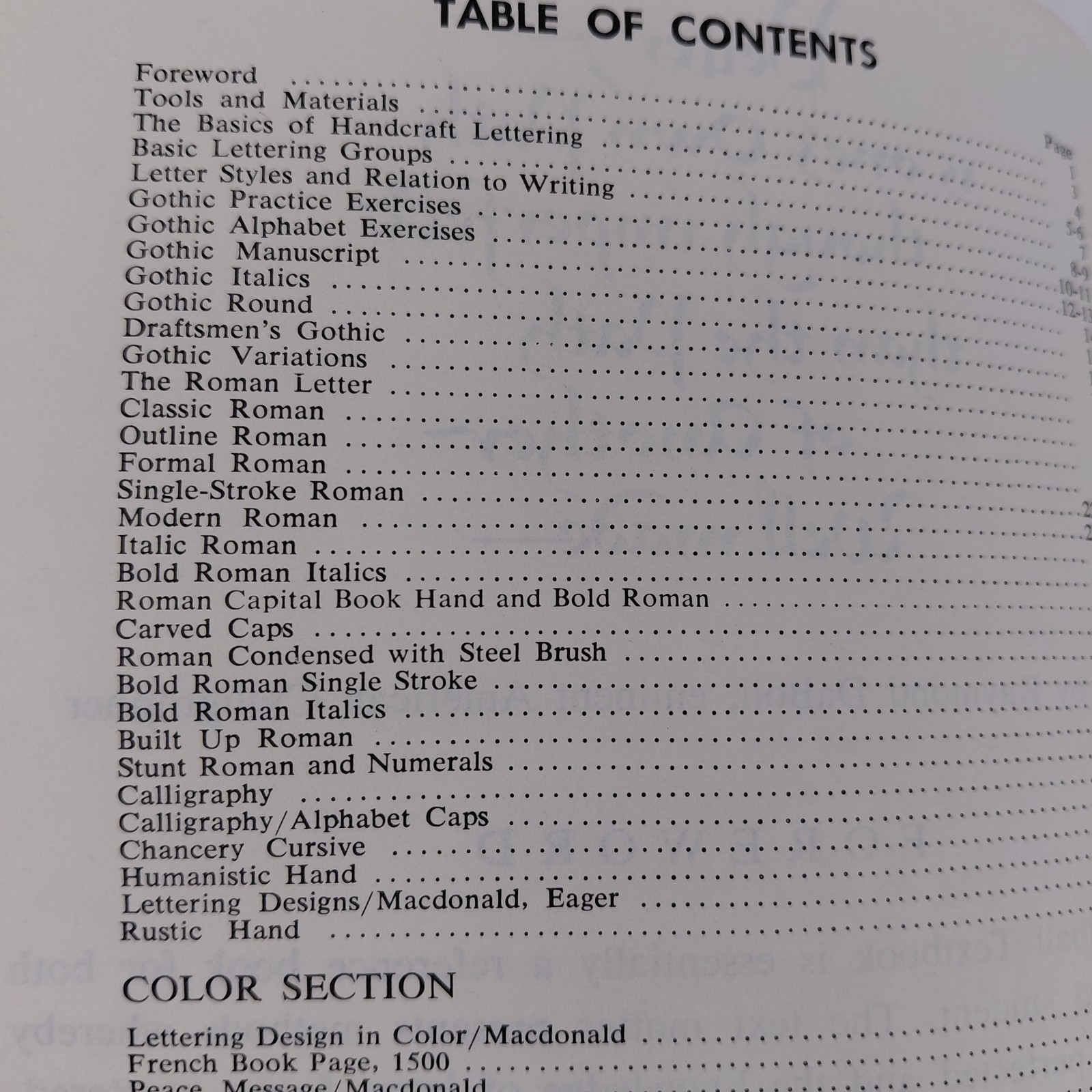 Speedball 20th Edition Textbook Calligraphy Pen Brush Lettering 1972